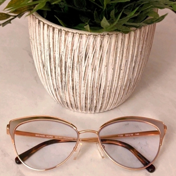 Michael Kors Accessories - ✨HP✨ Michael Kors Wynwood Glasses, Rose Gold
